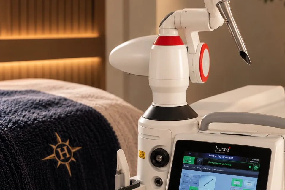Fotona laser system in a treatment room